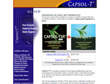 Tablet Screenshot of capsol-t.com
